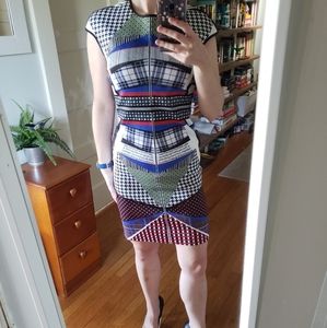 Clover Canyon colorful printed dress